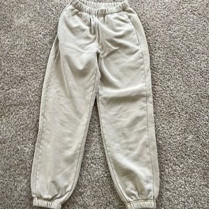 Aritzia fleece sweatpants size 2nd